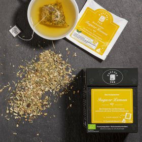 Exklusive Bio-Tee Geschenkbox mit Früchte-, Kräuter - & Rotbuschtees  45 Pyramiden (127,5g), einzeln kuvertiert